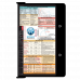 WhiteCoat Clipboard® - Black Critical Care Edition
